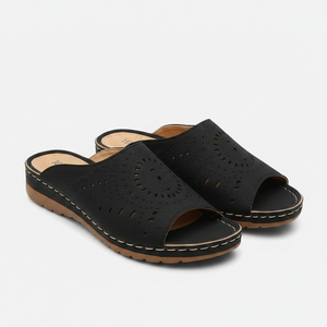 Kaelith - Cutout Wedge Slingback Sandal