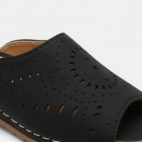 Kaelith - Cutout Wedge Slingback Sandal