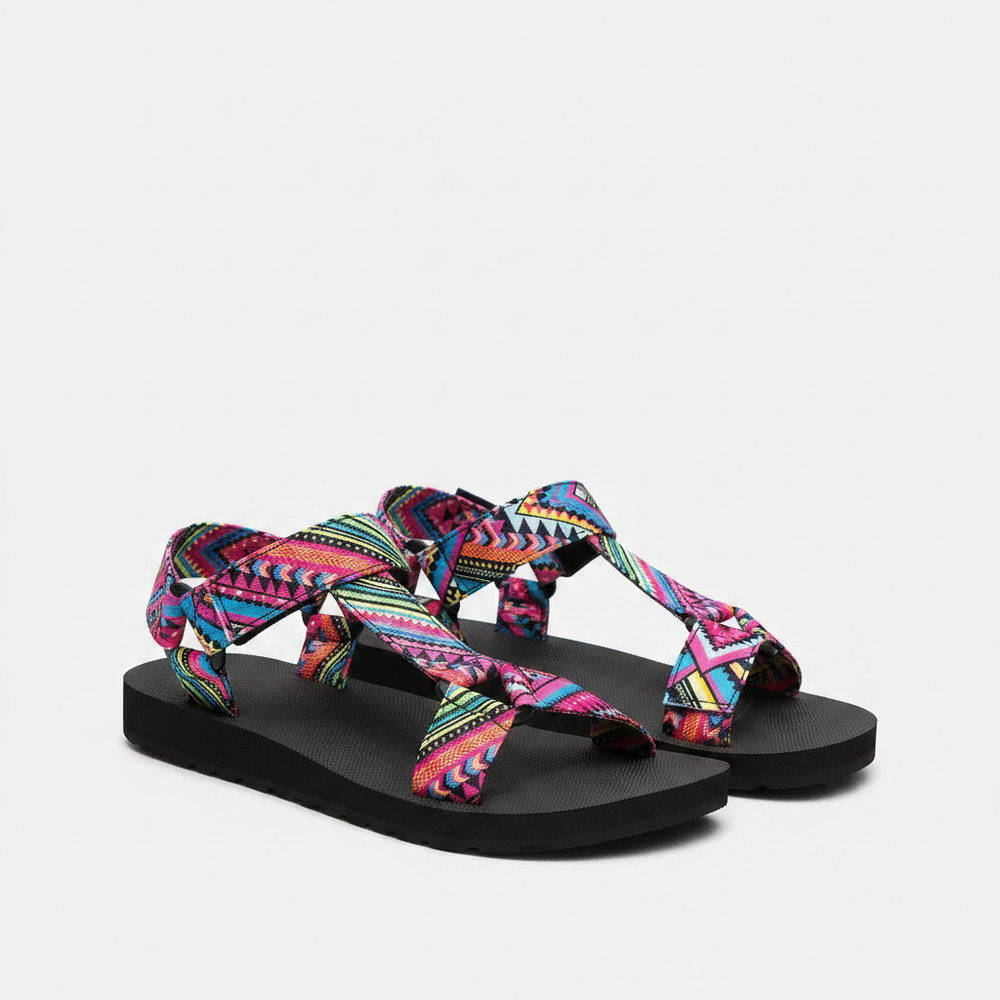 Jovina - Open-Toe Adjustable Strap Sandal
