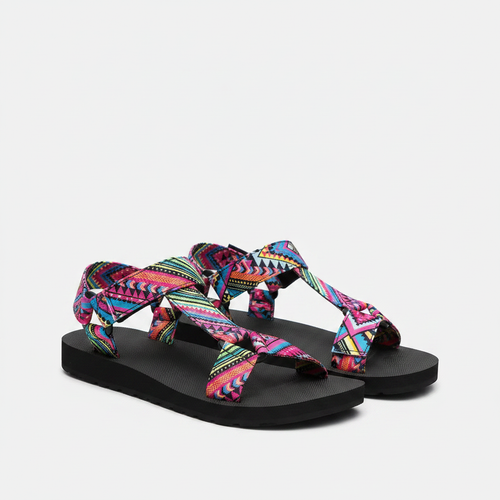 Jovina - Open-Toe Adjustable Strap Sandal