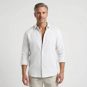 Verdano - Long Sleeve Button-Down Casual Shirt