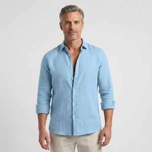 Verdano - Long Sleeve Button-Down Casual Shirt