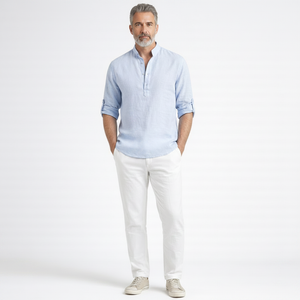 Brezavo - Lightweight Breathable Henley Shirt