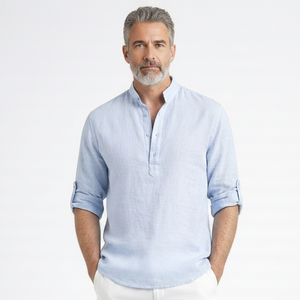 Brezavo - Lightweight Breathable Henley Shirt