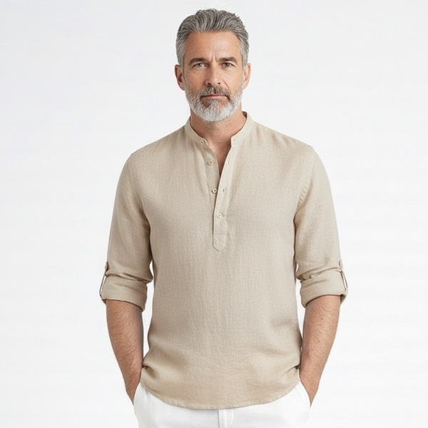 Brezavo - Lightweight Breathable Henley Shirt
