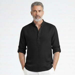 Brezavo - Lightweight Breathable Henley Shirt