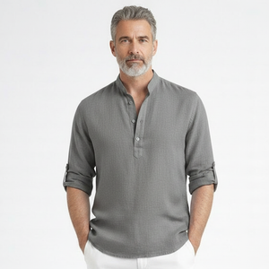 Brezavo - Lightweight Breathable Henley Shirt