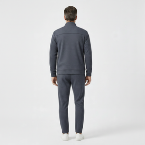 Veltrix - Men's Zip-Up Tracksuit With Tapered Pants