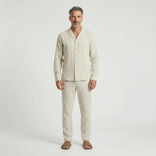 Casuven - Matching Shirt And Pants Set