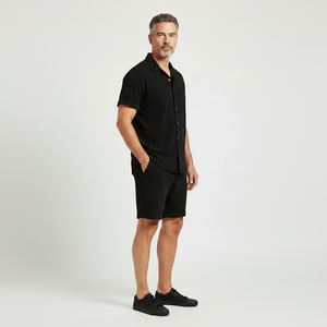 Bruno - Matching Short-Sleeve Shirt And Shorts Set