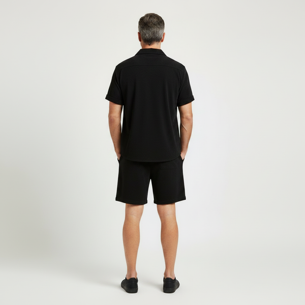 Bruno - Matching Short-Sleeve Shirt And Shorts Set