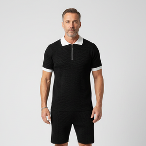 Matteo - Matching Polo Shirt And Shorts Set