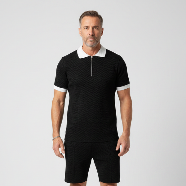 Matteo - Matching Polo Shirt And Shorts Set
