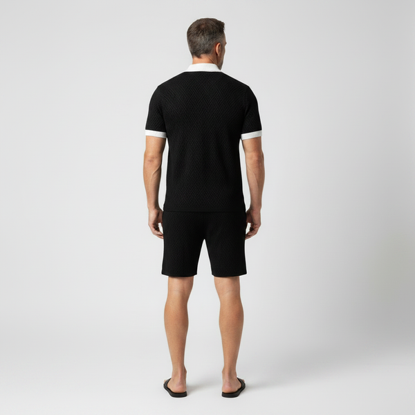 Matteo - Matching Polo Shirt And Shorts Set