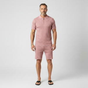 Matteo - Matching Polo Shirt And Shorts Set