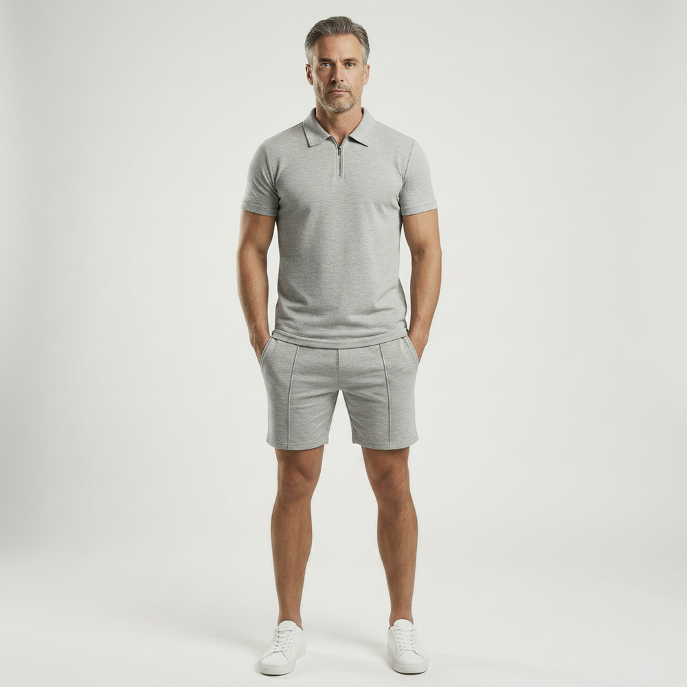 Driftlux - Matching Polo And Shorts Set For Men
