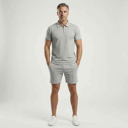 Driftlux - Matching Polo And Shorts Set For Men