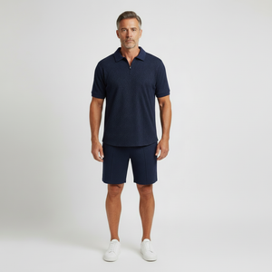Xavier - Matching Polo And Shorts Set