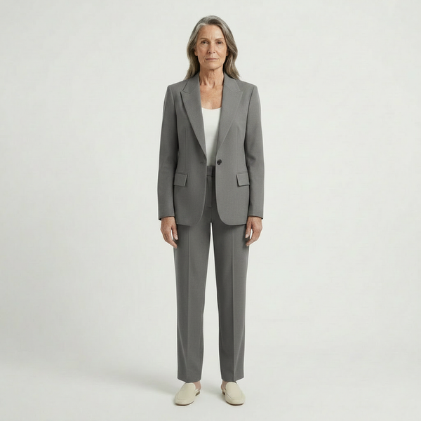 Velaura - Two-Piece Blazer And Trouser Set