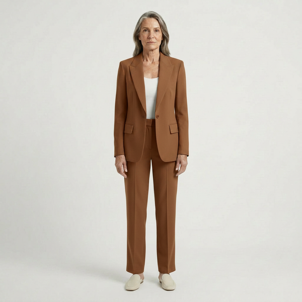 Velaura - Two-Piece Blazer And Trouser Set