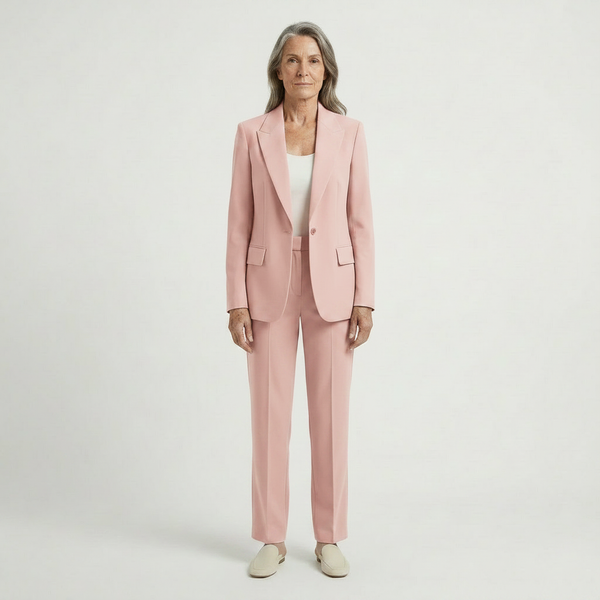 Velaura - Two-Piece Blazer And Trouser Set