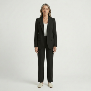 Velaura - Two-Piece Blazer And Trouser Set