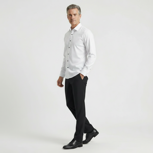 Slimvero - Slim Fit Long Sleeve Dress Shirt