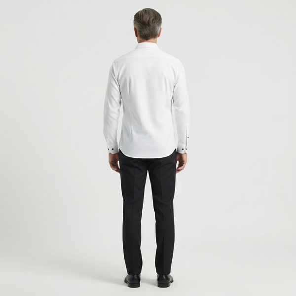 Slimvero - Slim Fit Long Sleeve Dress Shirt