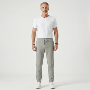 Luncero - Slim Fit Stretch Drawstring Pants