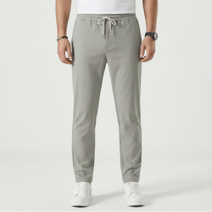 Luncero - Slim Fit Stretch Drawstring Pants