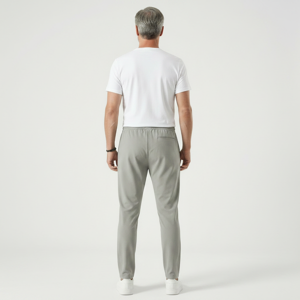 Luncero - Slim Fit Stretch Drawstring Pants