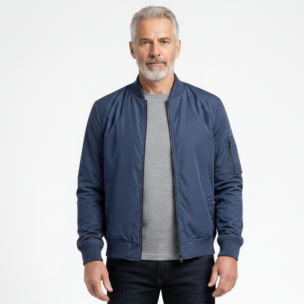 Veltronn - Lightweight Bomber Jacket For Men