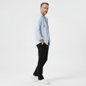 Brezivo - Relaxed Fit Hooded Zip Jacket