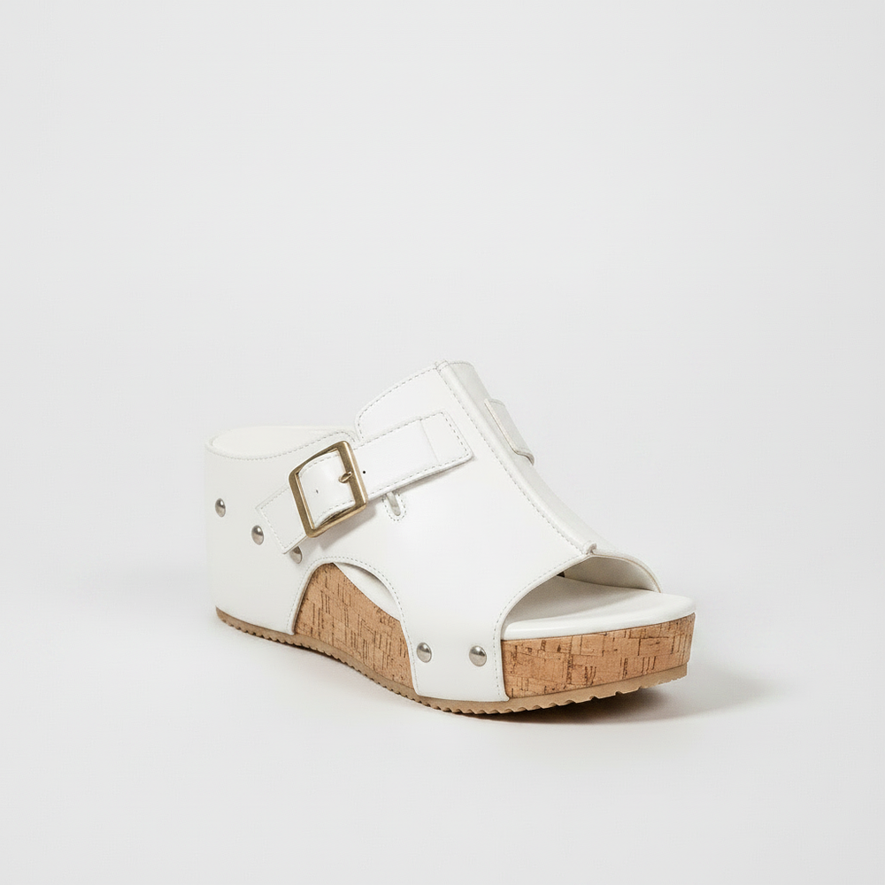 Novelle - Open-Toe Platform Wedge Sandal