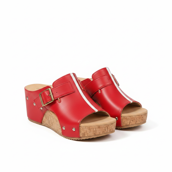 Novelle - Open-Toe Platform Wedge Sandal