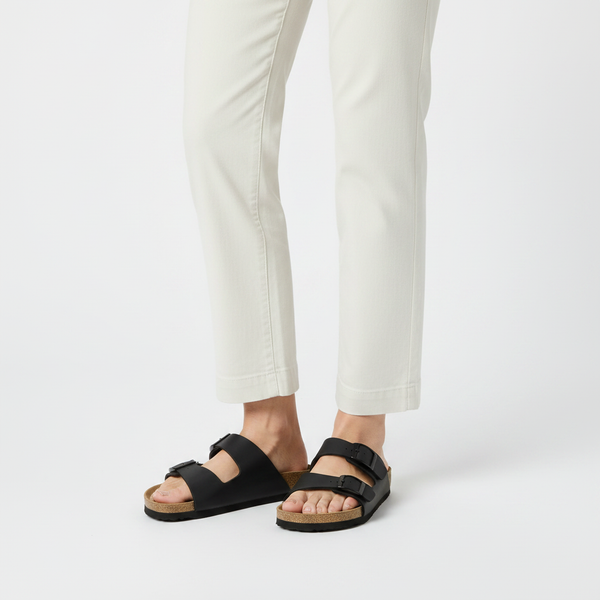 Faelina - Open-Toe Double-Strap Buckle Sandal