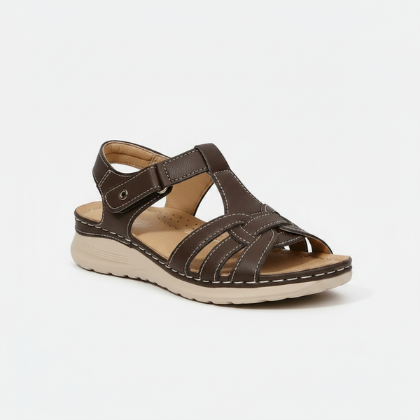 Avenelle - Orthopedic Open-Toe Wedge Sandal