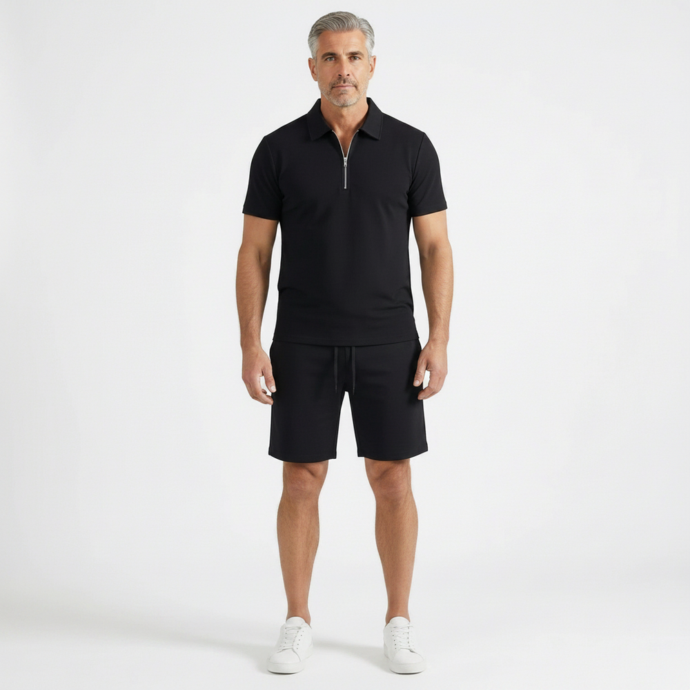 Havven - Coordinated Polo And Shorts Set