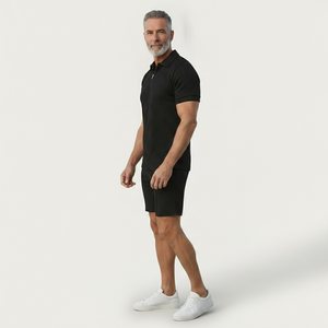 Zoltrek - Matching Zip Polo And Shorts Set