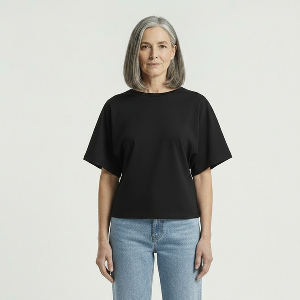 Flarvex - Wide Sleeve Fitted Waist Tee