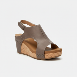 Zafira - Open-Toe Wedge Sandal For Women