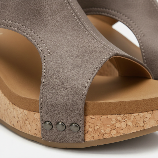 Zafira - Open-Toe Wedge Sandal For Women