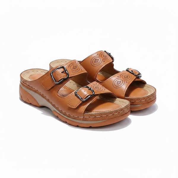 Xylia - Orthopedic Open-Toe Platform Sandal