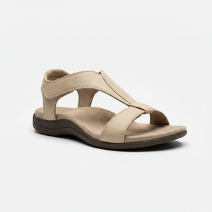 Wynora - Minimalist T-Strap Flat Sandal
