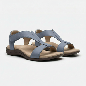 Wynora - Minimalist T-Strap Flat Sandal