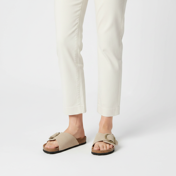 Slandra - Slip-On Sandal With Oversized Buckle