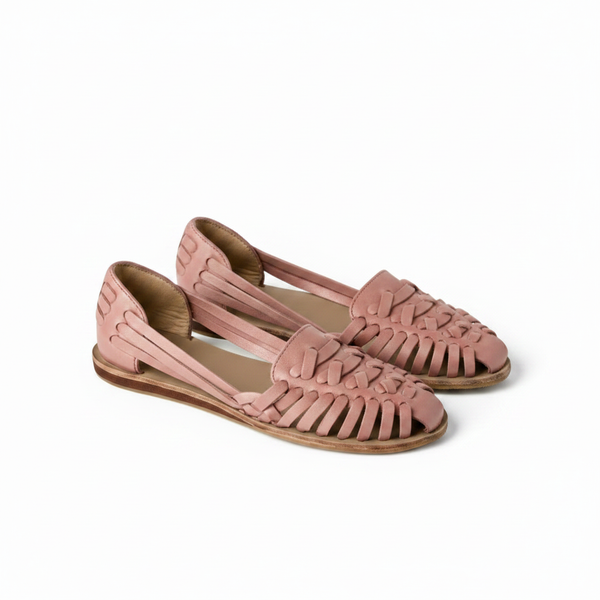 Roselle - Woven Cage Flat Sandal