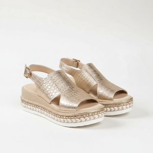 Jessamine - Open-Toe Wedge Platform Sandal