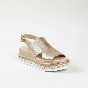 Jessamine - Open-Toe Wedge Platform Sandal