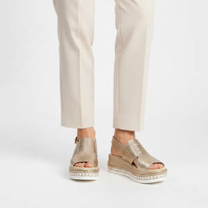 Jessamine - Open-Toe Wedge Platform Sandal